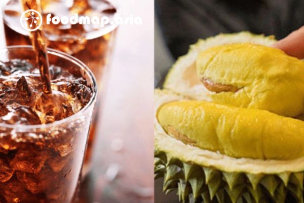 an sau rieng uong coca