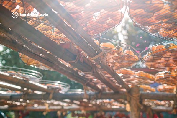 Người Nhật lấy đọ ngọt của hồng treo gió làm tiêu chuẩn cho các món bánh của mình