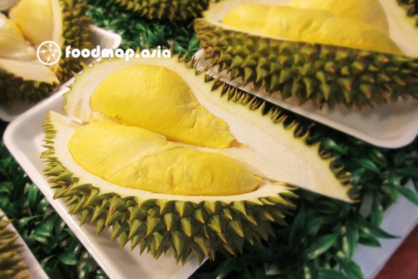 Lớp sáp trắng của sầu riêng có vị nhàn nhạt, xốp, thơm nhẹ