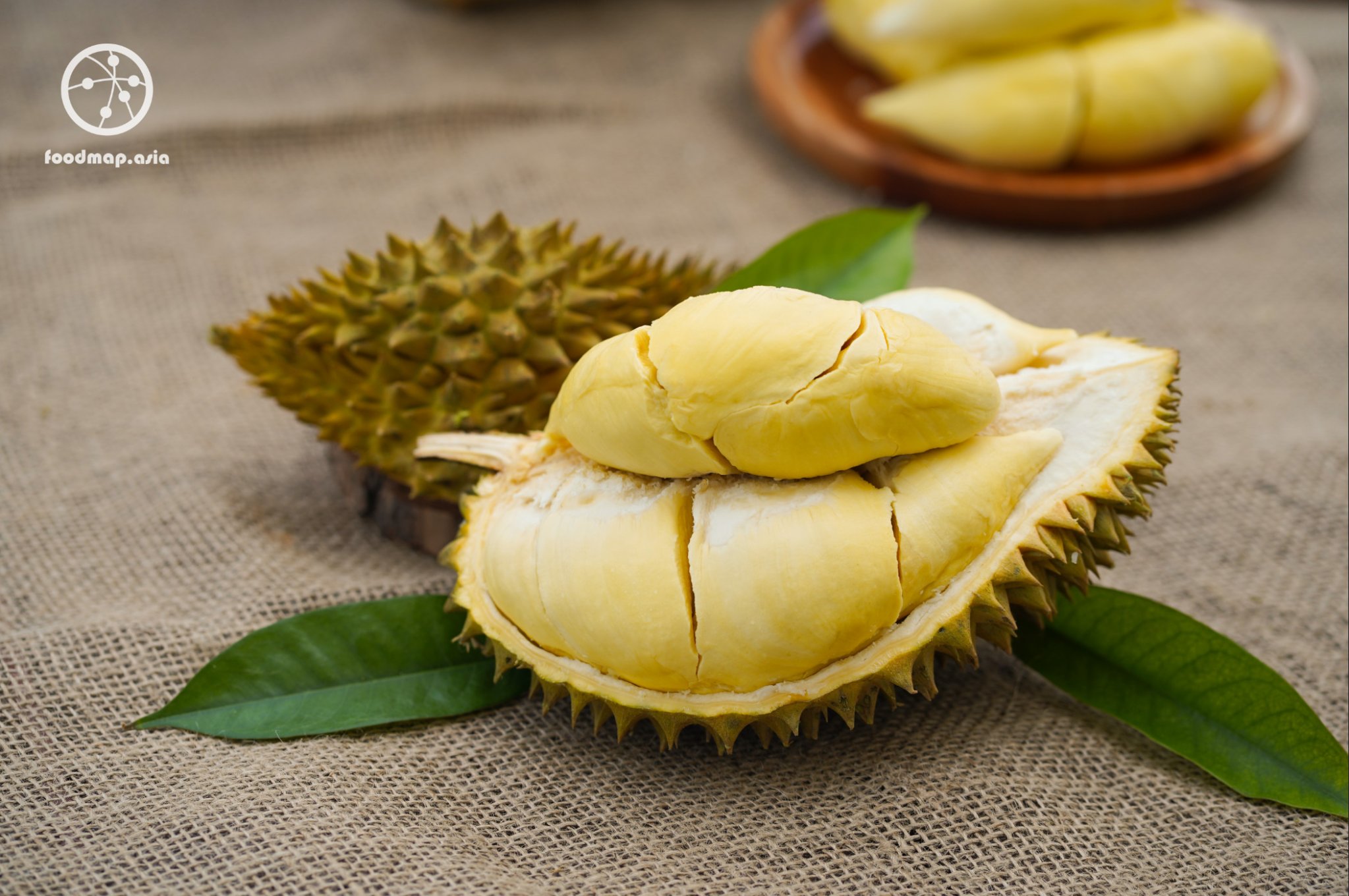 Sầu riêng khui sẵn